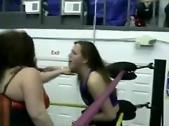 girl squashed
