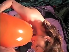Orange robber beautyful Blowjob...