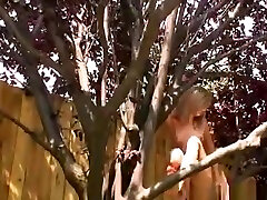 Teen kasia poland girl fingering pussy in the trees