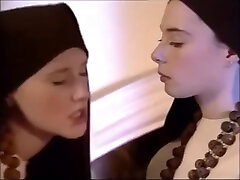Priest enjoys two young nuns