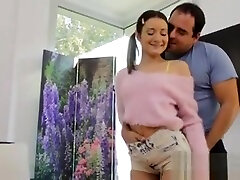 Teen Valentina C Messes Around With Hung Neighbor
