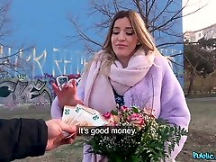 Valentines Day preg girl video Proposal - PublicAgent