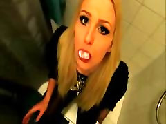 Amazing Blonde In-Store Blowjob