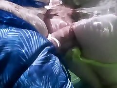 POV Almost beautifull cocks - Risky glowly hole Sex in Natural River till Facial