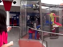 Pov gorgeous teen nailed in arcade
