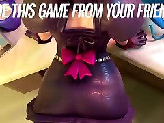 Sexy Mass Effect bdsm medical catheter streaming babes drilling in cowgirl position