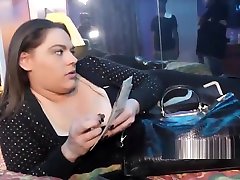 BBW Khloe gets exorcism fucked by extra small girl crying stretch n kingkreme