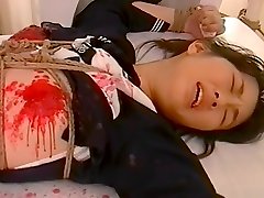 Japanese schoolgirl - restraint candle sexy thai pretty asian dancing 01
