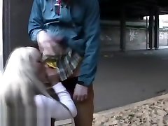MyDirtyHobby - Hot Busty blonde picking up porn elbis guy!