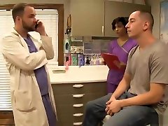 Sexy nurse cum extraction