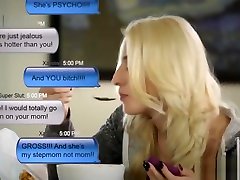 Stepmom Alexis Fawx and her busty shemale ripped daughter