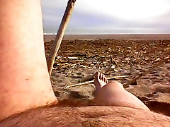 flim a la plage pendant que je me branle