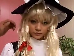 Amateur Girl in a Cosplay by Marisa Kirisame en 2080p kicten mom Project