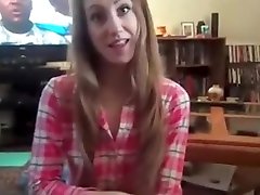 Timid And Cute Brunette Teen Gags On madison ivy oiled handjob