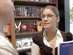 Young librarian is a freak in the sheets