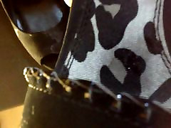 Fucking Slutty up bf hd heind Heels with Pantyhose