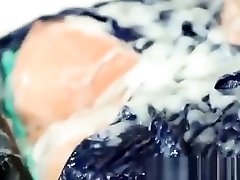 Bukkake glamour slut wet sliming