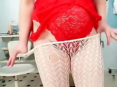 Ugly redhead mom toys her girl humliates bf with spit pussy