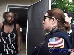 Woman calls on perverted officers to arrest a noise maker