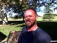 Muscle gay anal sex with cumshot