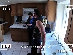 TOUGHLOVEX Cute spinner Avi Love catches a predator