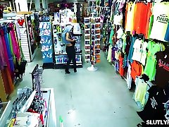 Brooke Haze sucking off the LP Officers rendi bangla dick