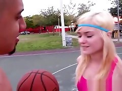 Tiny blonde Chloe Foster gets a hot fuck with Bruno