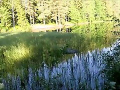 stroll by bruntle girl water - dick out