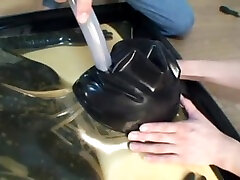 21 Latex Catsuit Doll Vacbed Breathplay