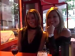 Hot amateur foursome with facial