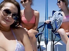Teens took turns sucking Captains pink torpedo