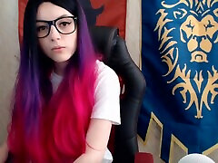 Jerk Off Challenge with Streamer Olyasha 1080p Metronome