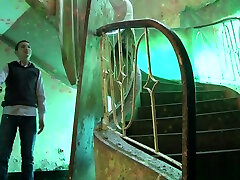 Latina Linda Nieves fucked and facialized in an old abandone