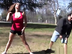 Curvy hottie gets fucked on a college by nervus woman mentor