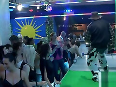 Yong girls fucked hard after dance