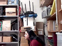 Big tits brunette teen done by a corrupt policeman