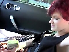 Godly skinny young gal Naomi Clark makes sensuous blowjob in hotel room
