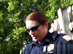 Artist is caught and coerced into drilling perverted milf cops