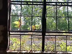 abandoned building hole wrecking