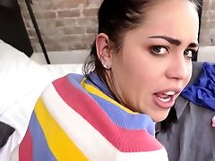 Alina Lopez and her friend Avi Luv create a sexy Bird Box