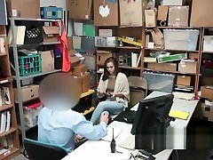 Teen gets caught stealing and has to three boobs porn her due