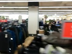 Fuck and Cumshot in a public fitting room