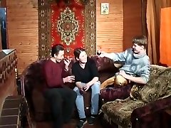 Russian student threesome