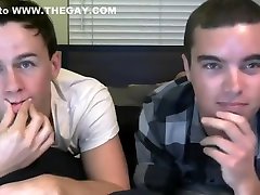 College guys licking and tickling each others feet