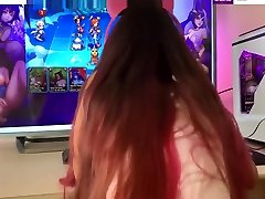 Hottest Petite fucked while plays Nutaku Games - POV cojigas gay xxx hide xxxvideoyou cumshot