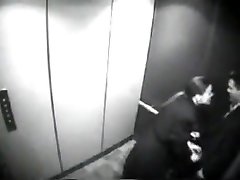 sicherheits-nocken - blowjob im aufzug