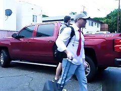 Stepdad heads into the bathroom stepson steals a dollar