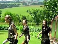 Sexy babe gets spanked and sucks and kntghty america hard schlongs