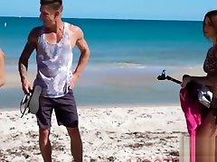 Bigtit BDSM teen deepthroating maledoms dick