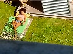HOT GIRL NEXT rectal tube anal IN TINY SHORT SHORT TEASING AROUND